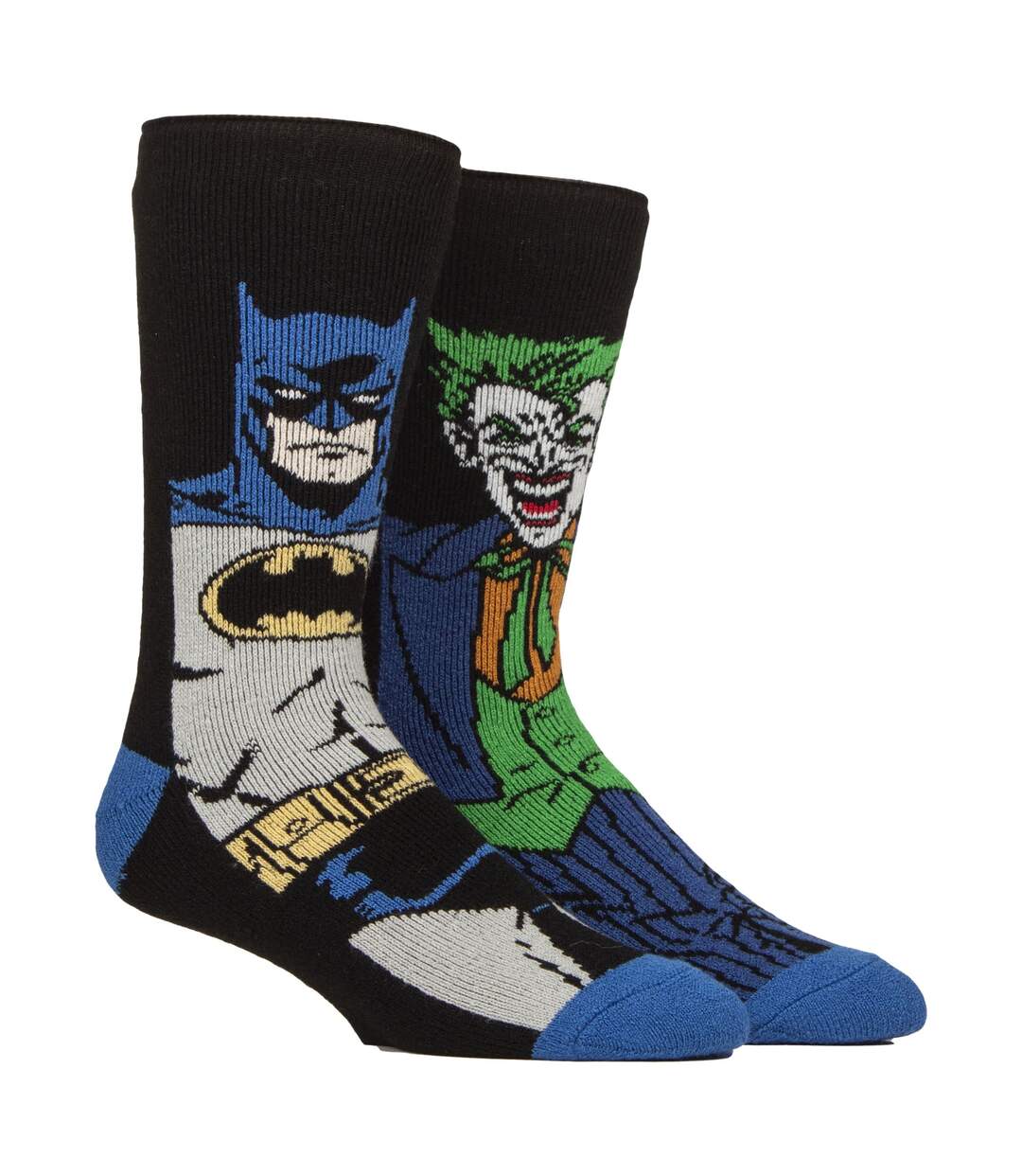 Heat Holders - Chaussettes thermiques à motifs Batman et Joker pour homme-1