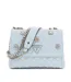 Sac à bandoulière bleu clair femme guess xbody flp-1
