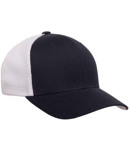 Unisex adult 110 mesh two tone cap navy/white Flexfit