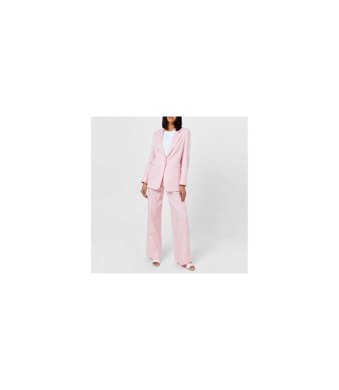 Pantalon Tapito Femme Rose Clair Boss-1