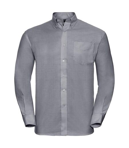 Chemise Manches Longues Homme Gris Russell