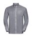 Chemise Manches Longues Homme Gris Russell-1