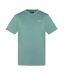 T-shirt vert homme schott embe-1