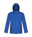 Regatta Great Outdoors Mens Outdoor Classic Matt Hooded Waterproof Jacket (Oxford Blue/Iron)