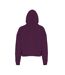 Sweat À Capuche Femme Violet Foncé TriDri-2