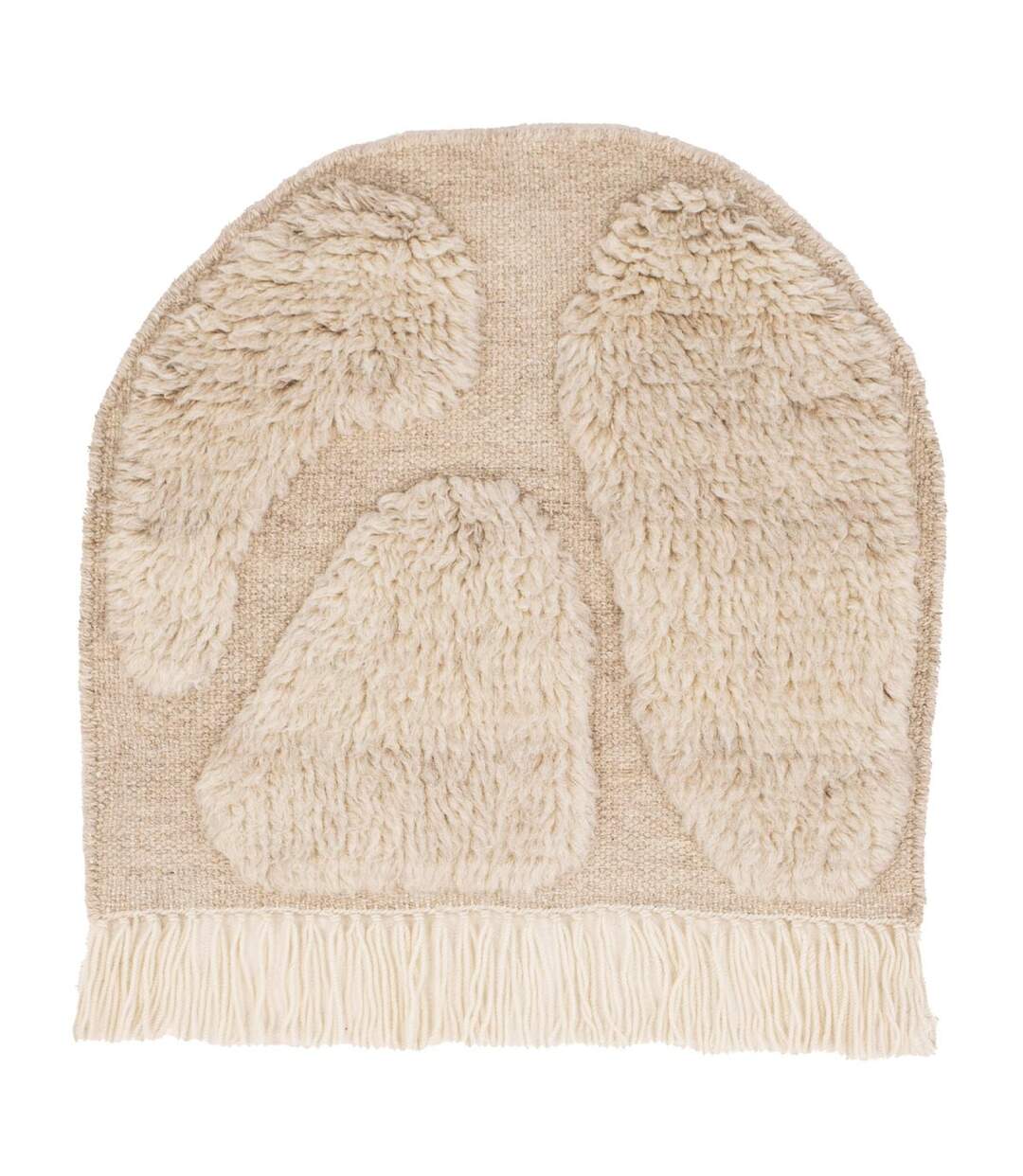Déco Murale en Laine Jakobso 62cm Naturel-1