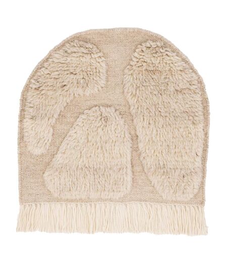 Déco Murale en Laine Jakobso 62cm Naturel