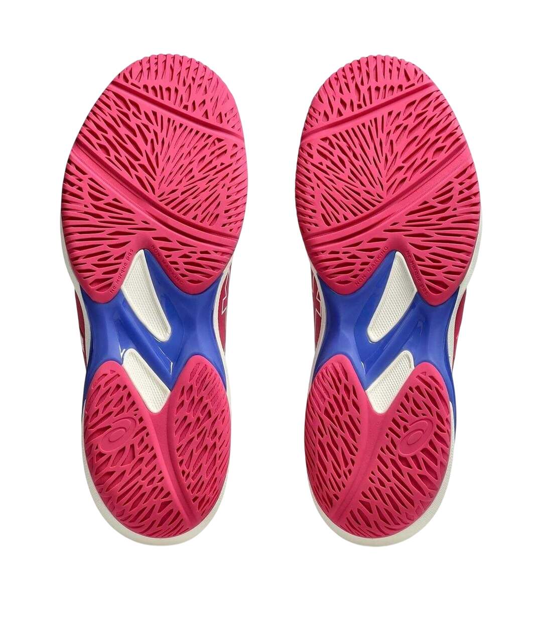 Chaussures De Tennis Solution Swift Ff Femme Rose Vif Cobalt Foncé Asics-4