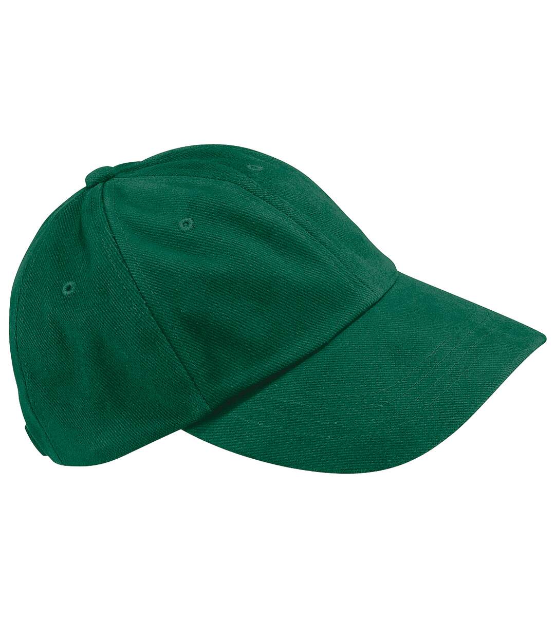 Casquette de baseball 100% coton épais adulte unisexe vert forêt Beechfield-2