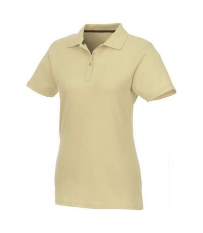Elevate Womens/Ladies Helios Short Sleeve Polo Shirt (Light Gray)