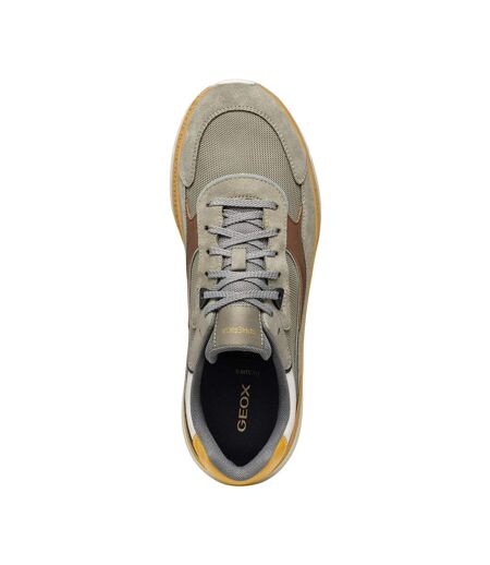 Baskets u spherica actif x1 homme vert de gris / marron Geox
