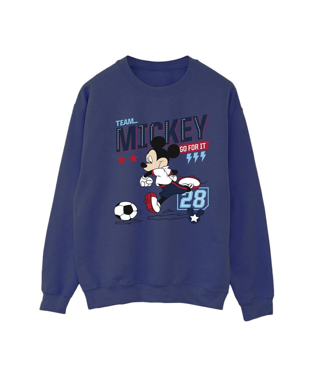 Disney Pantalon de survêtement Mickey Mouse Team Mickey Football Womens/Ladies (Bleu marine) - UTBI28818-1