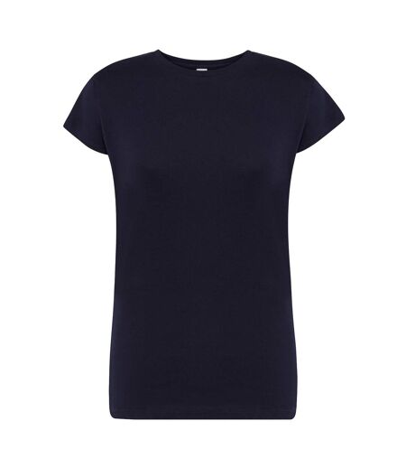 T-shirt Comfort Femme Bleu Marine JHK