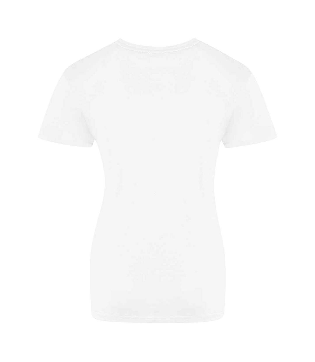 Womens/ladies the 100 t-shirt white Awdis-2