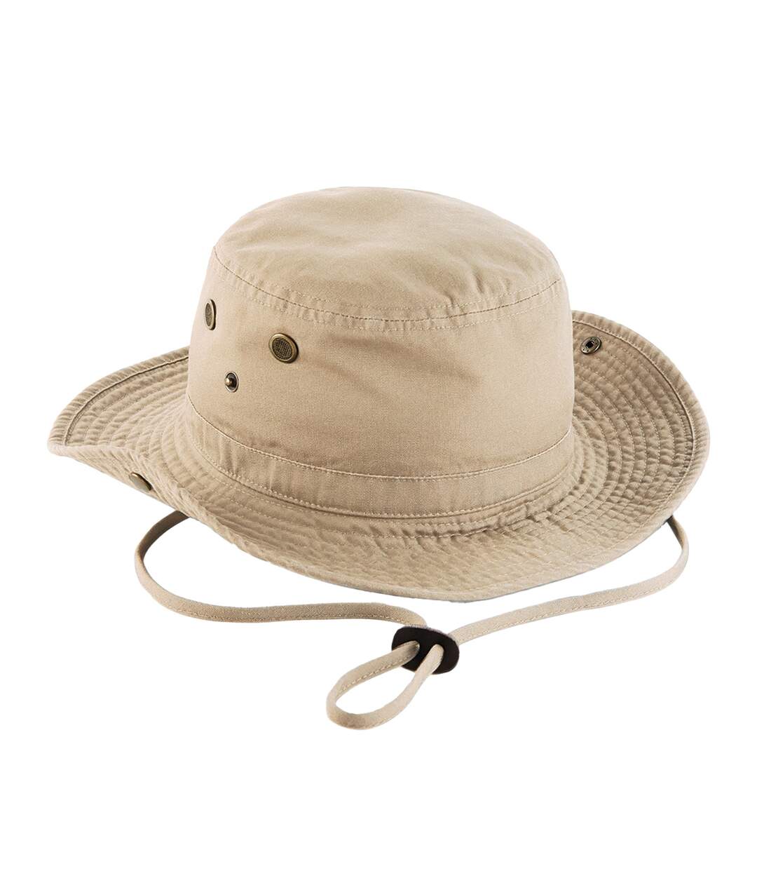 Chapeau panama outback adulte beige Beechfield-1