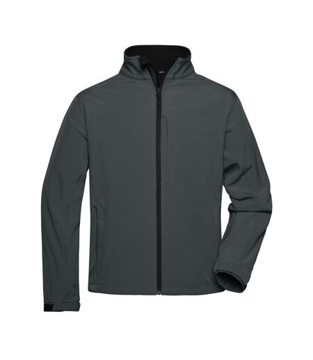 Veste Softshell Homme Carbone James And Nicholson
