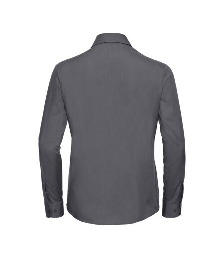 Chemisier Classic Femme Gris Foncé Russell Collection