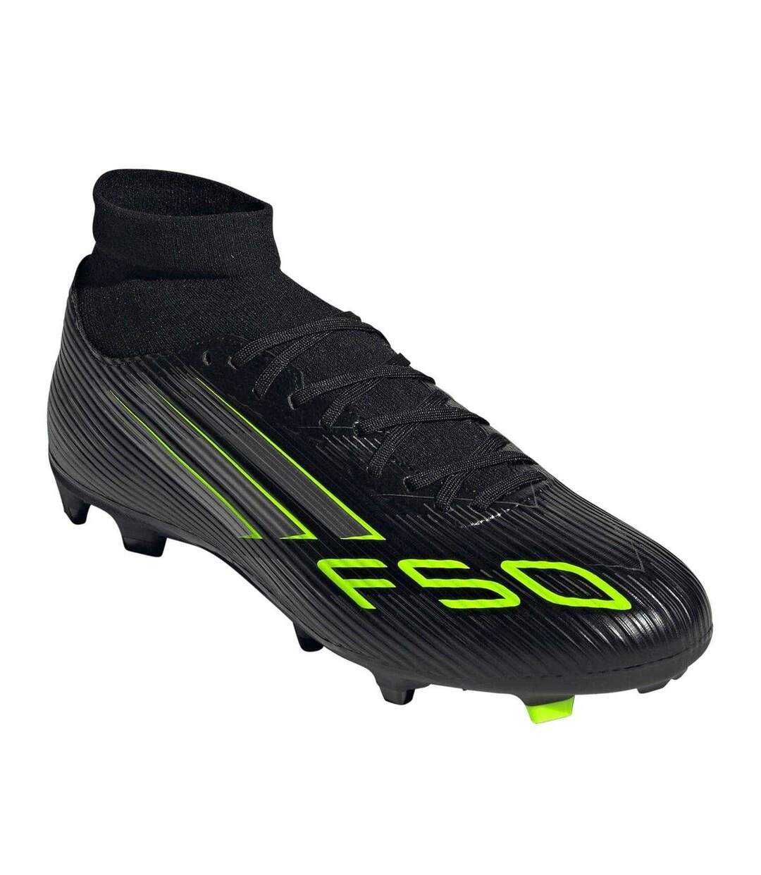 Chaussures De Foot Pour Terrain Ferme Motif/style Imprimé League Homme Noir Citron Adidas-4