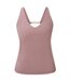Womens/ladies Performance Plain Vest Top Dusky Purple Sweaty Betty-2