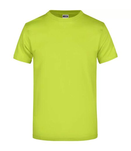 T-shirt Adulte Jaune Fluo James And Nicholson