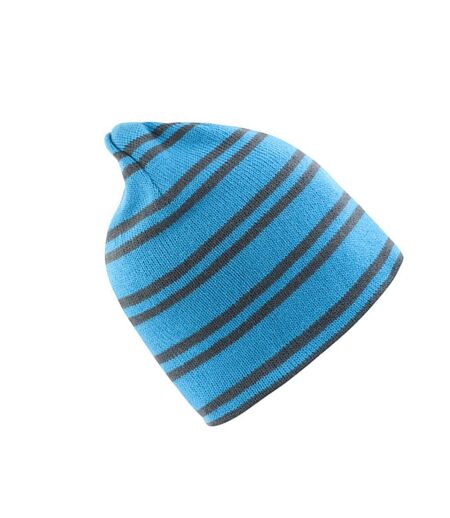 Bonnet Team Turquoise Pâle Gris Result Winter Essentials