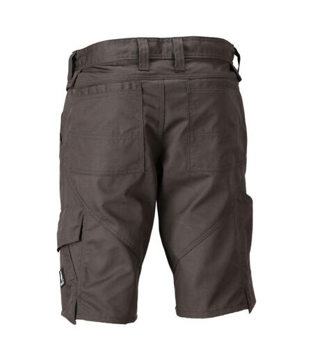 Mens Accelerate Holster Pocket Work Shorts Dark Anthracite Mascot