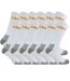 Paquet de 12 chaussettes de travail unisexes robustes pour bottes-1