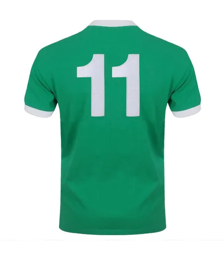 T-shirt Motif/style Rétro Homme Vert Northern Ireland FA