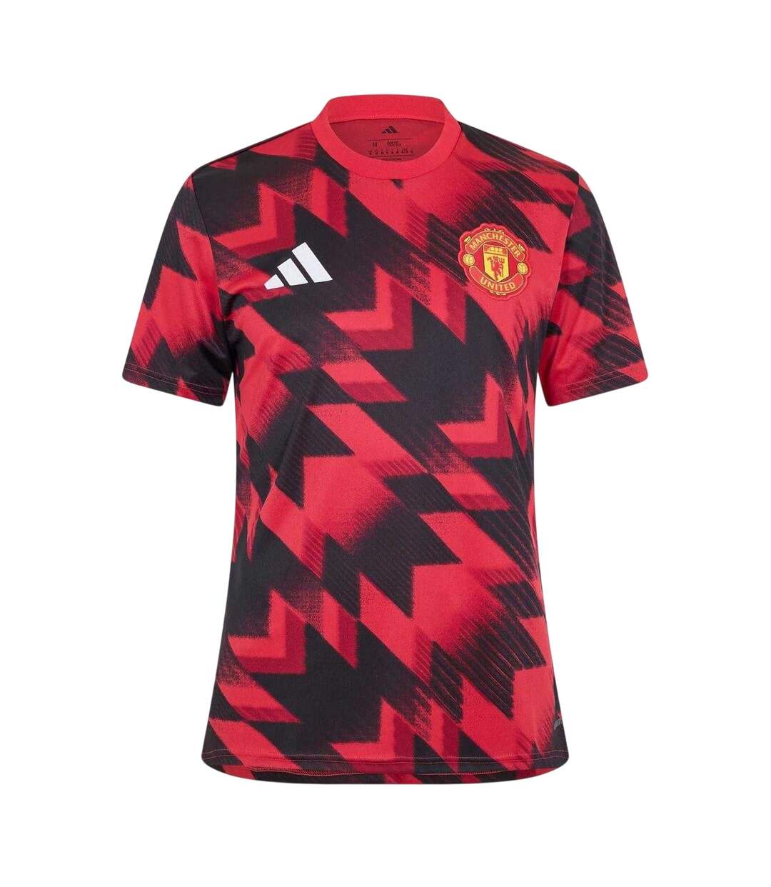 Maillot De Foot Entraînement Motif/style Flocon De Neige 2025/2026 Adulte Rouge Adidas-2