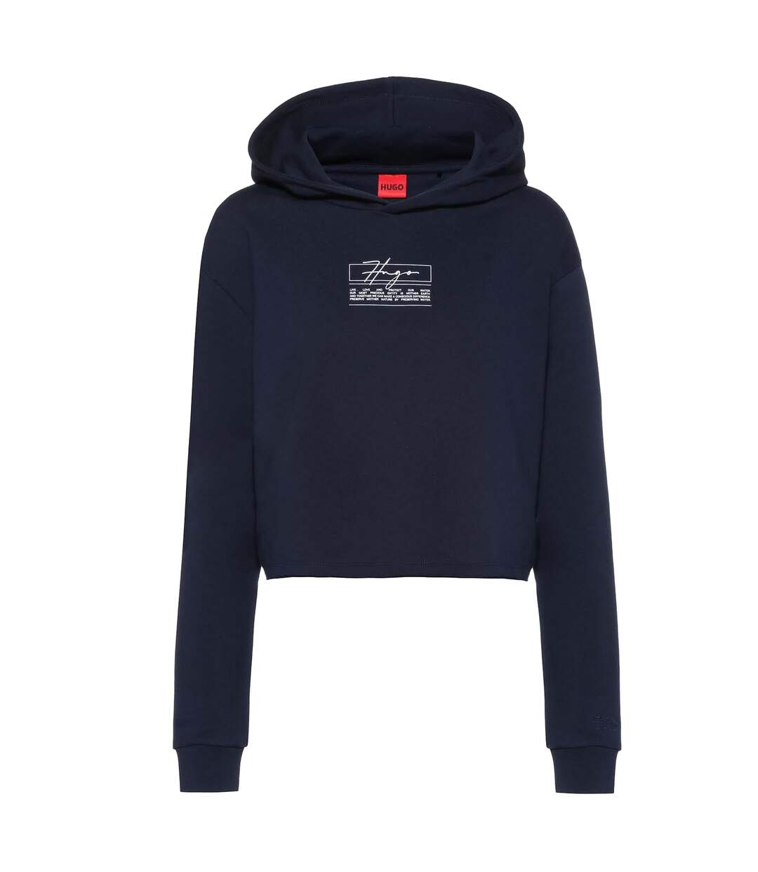 Sweat À Capuche Nemolia Femme Bleu Hugo-1