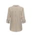 Chemise blanc/camel femme jdy laurel-2