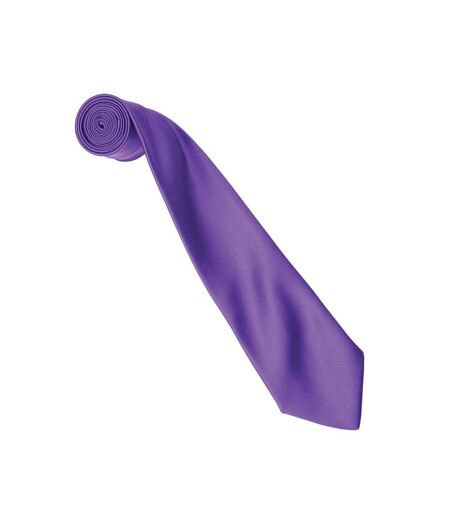 Cravate Colours Collection Taille Unique Violet Vif Premier