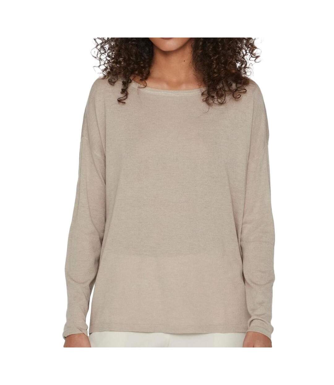 Pull Beige Femme Vila Bella - S-1