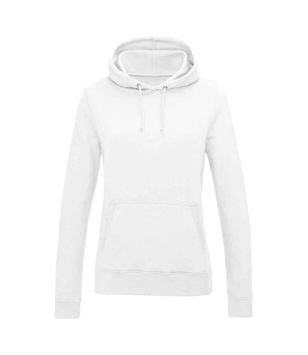 Sweat À Capuche College Femme Blanc Awdis-1