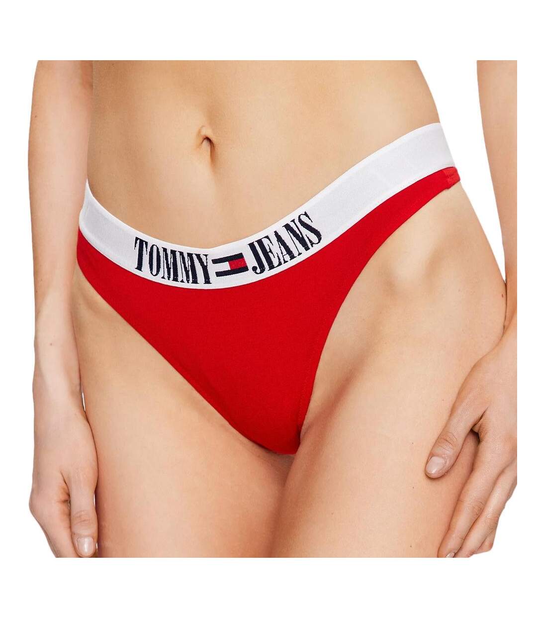 String Rouge Femme Tommy Jeans UW0UW04209 - XS