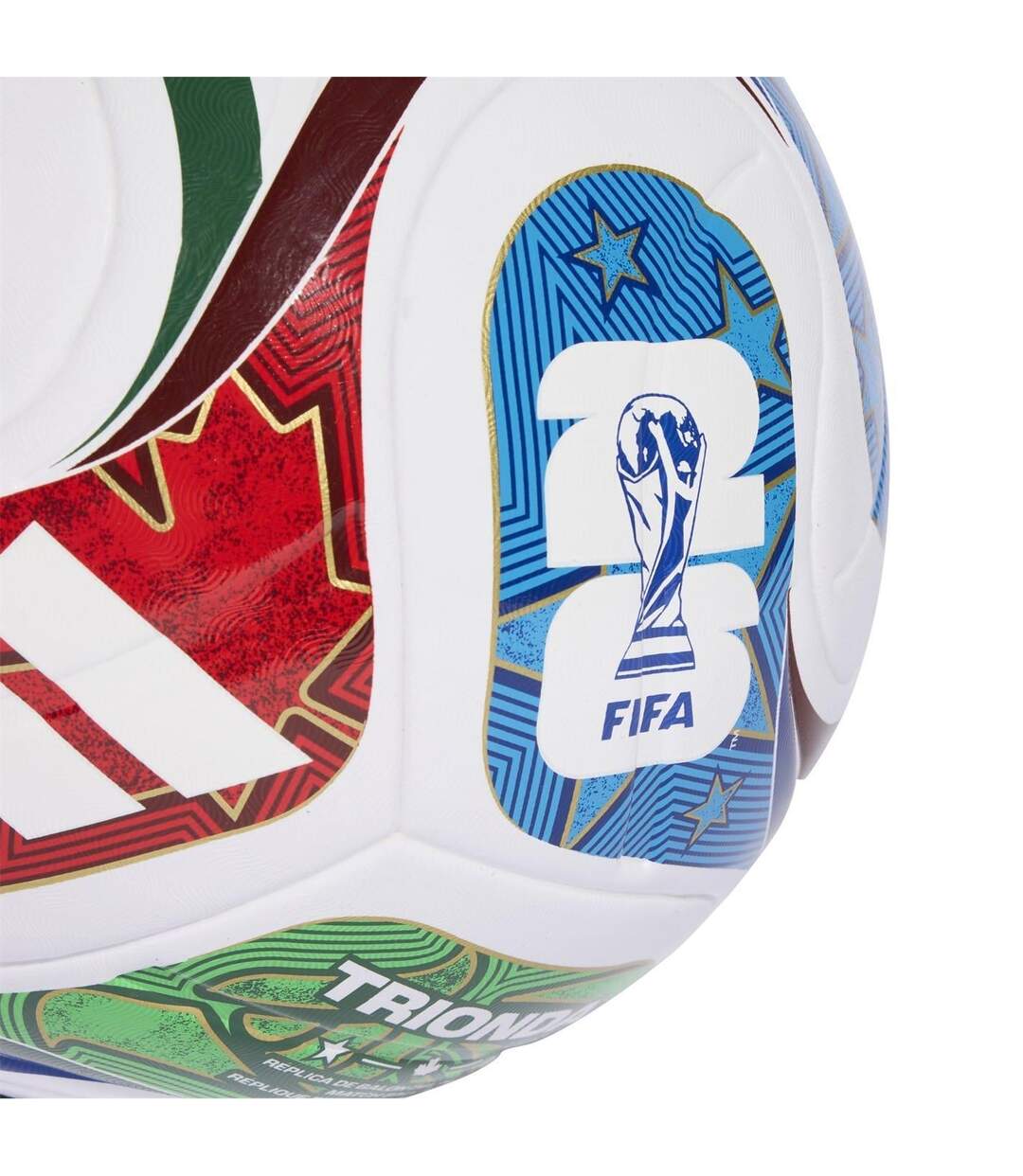 Trionda League Fifa World Cup 26 Football 4 White Blue Adidas-4