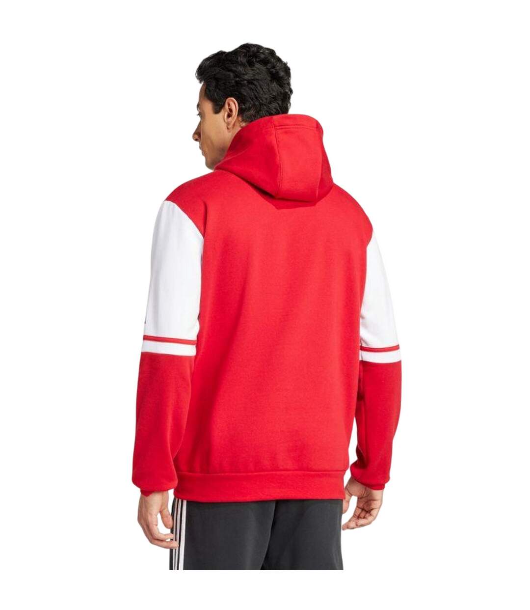 Sweat À Capuche Squadra Homme Rouge Adidas-3