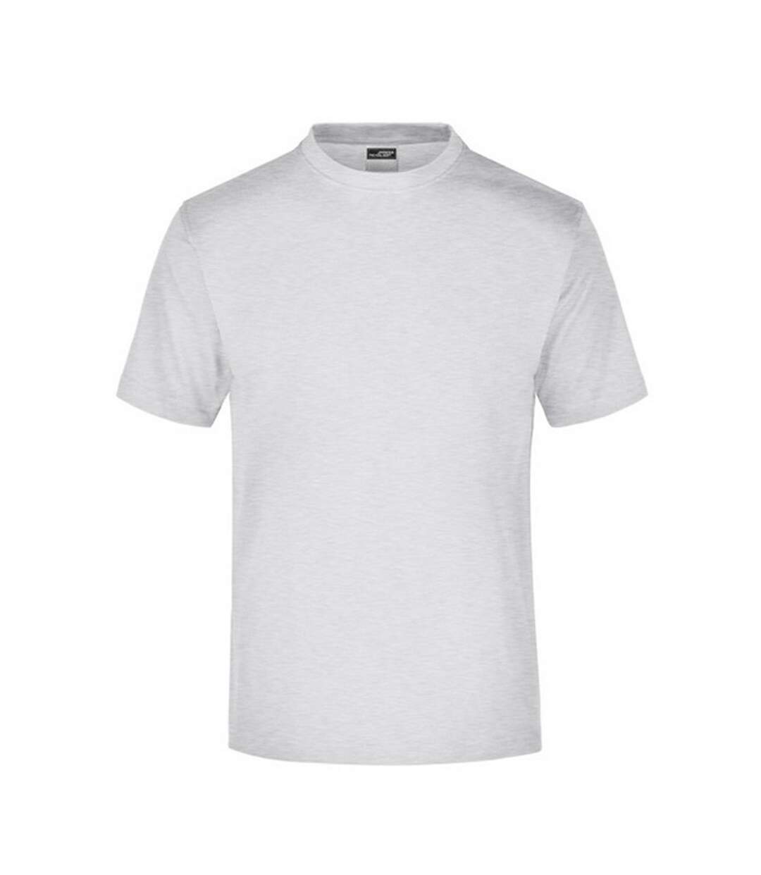 T-shirt Medium Adulte Cendre Chiné James And Nicholson-1