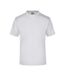 T-shirt Medium Adulte Cendre Chiné James And Nicholson-1