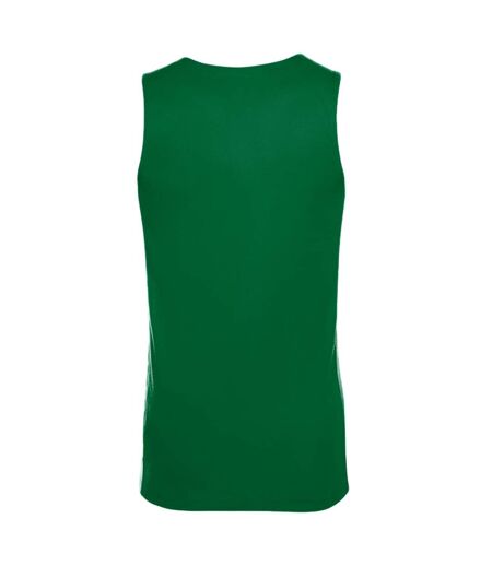 Mens Team V Neck Basketball Jersey Pine Green White Nike