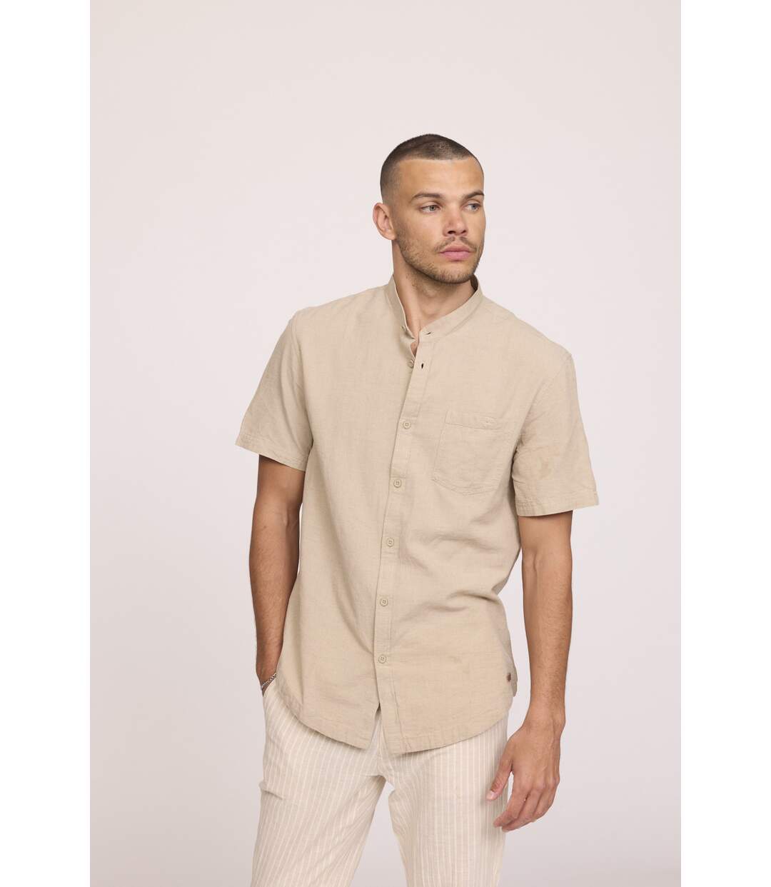 Chemise manches courtes coton comfort DAK-1