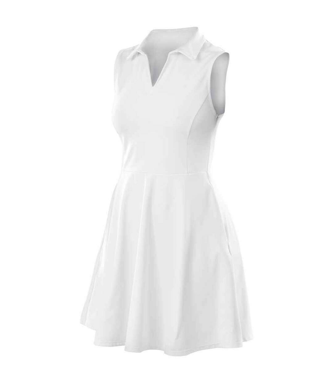 Robe athlétique femme blanc Spiro-1