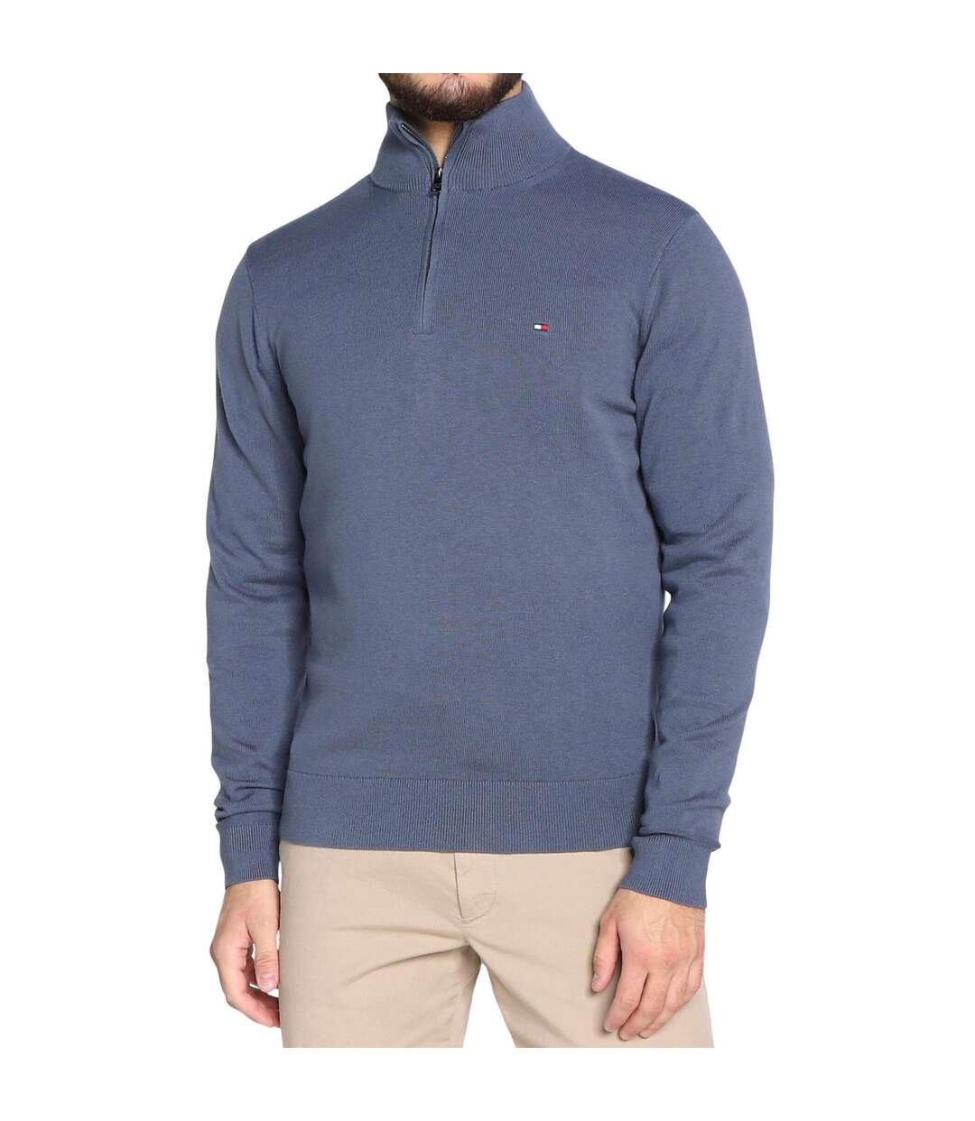 Sweat Motif/style Uni Homme Bleu Tommy Hilfiger-2