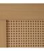 Meuble de rangement en rotin 2 tiroirs et 1 porte CANE - Marron-5