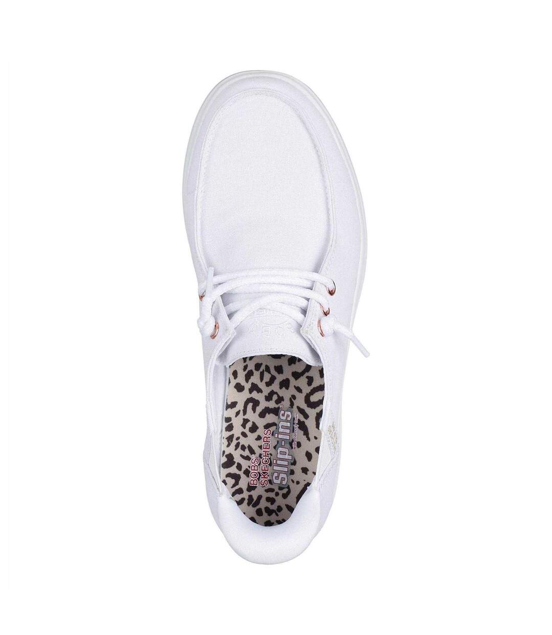 Baskets Skipcute Femme Blanc Skechers-3