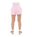 Womens/ladies Jersey Shorts Pink I Saw It First-3
