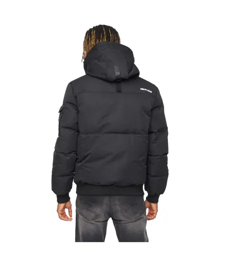 Mens Wakaday Bomber Jacket Black Kings Will Dream