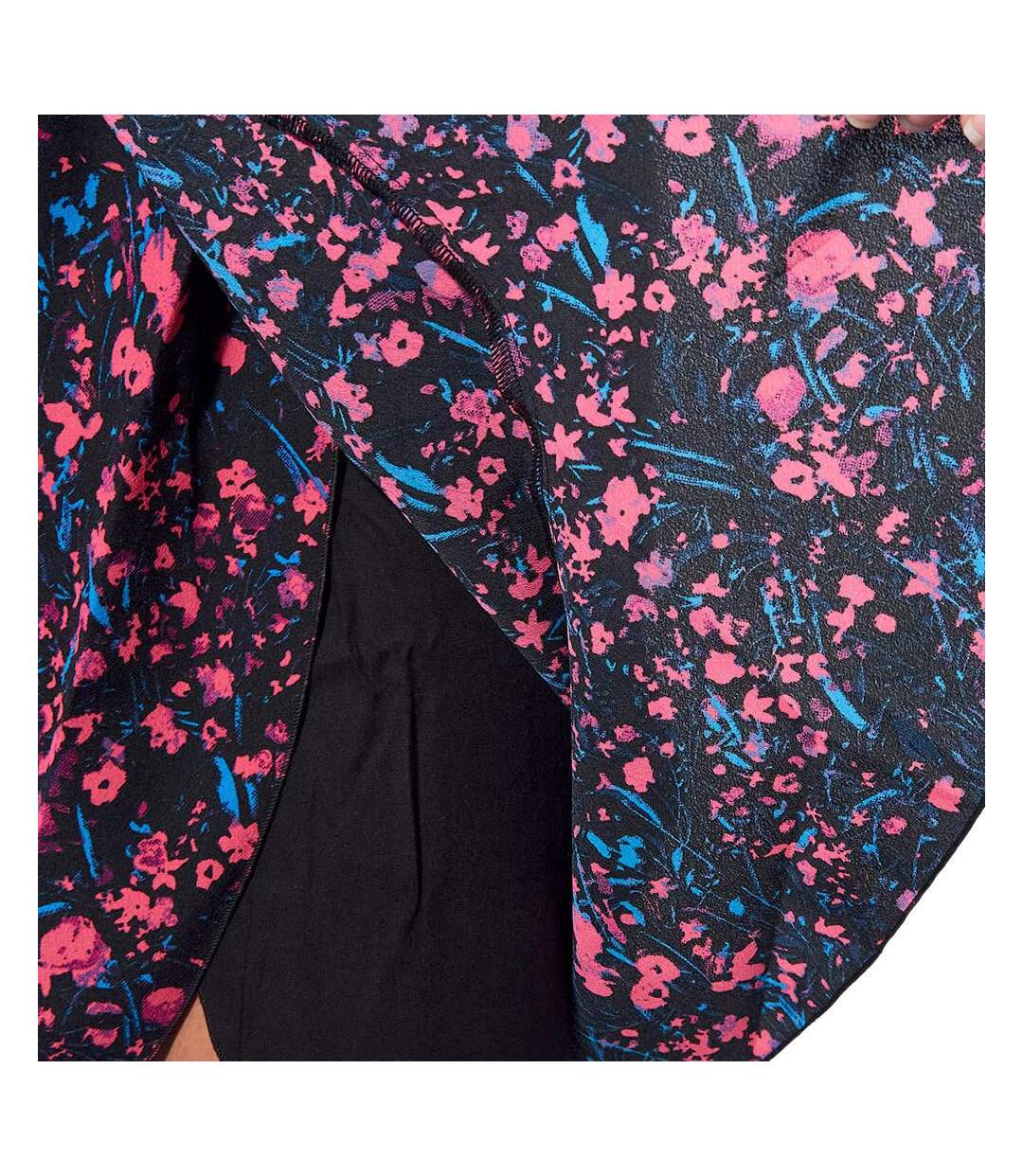 Jupe Noir à fleurs Femme Kaporal Bakar - XS-3