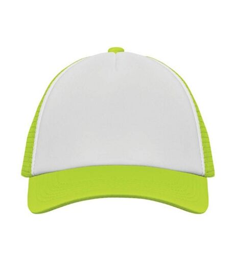 Casquette Trucker Bubble Blanc Jaune Néon MidOcean