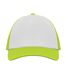 Casquette Trucker Bubble Blanc Jaune Néon MidOcean-1